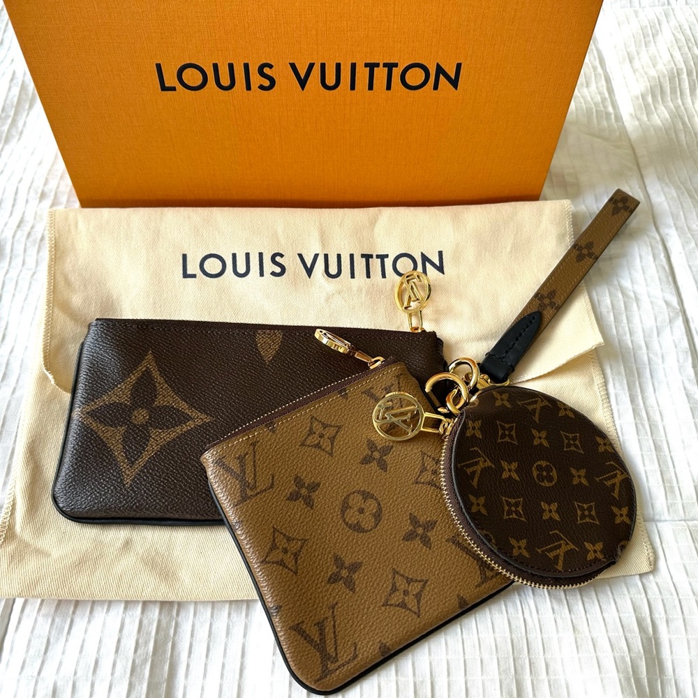 Louis Vuitton trio pouch